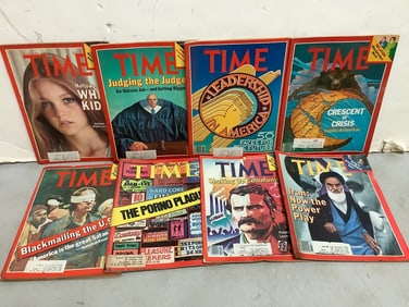 1970's and 1980 Time magazines