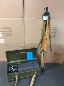 Vintage military observation binoculars set(binoculars, case, and more)