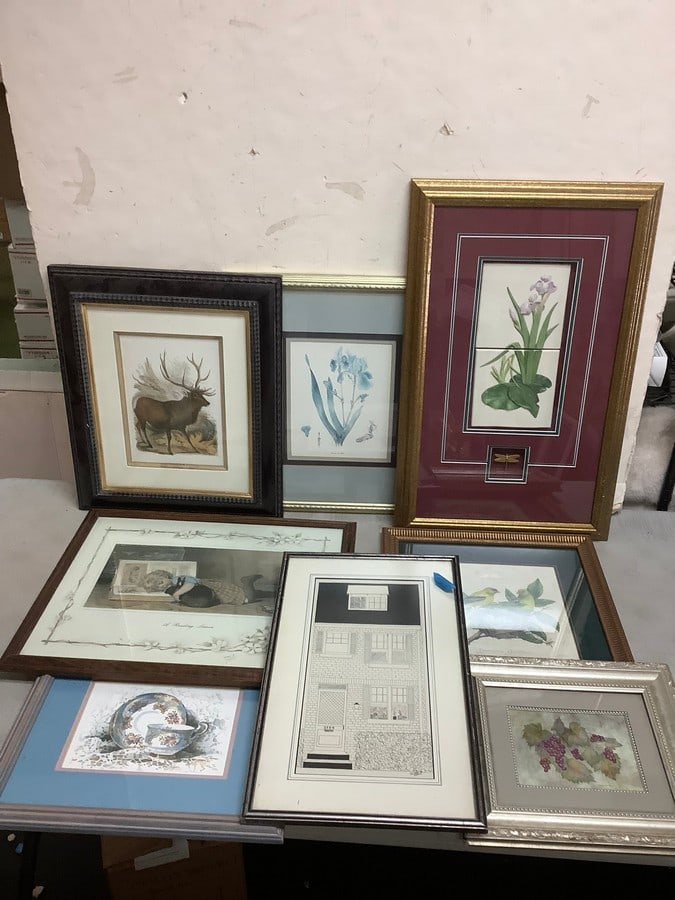Various Framed Artwork (Largest - 16.75inx26.5in) (1 of 1)