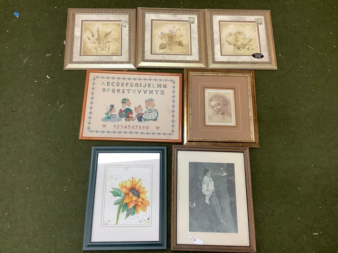 Various Framed Artwork (Largest - 19.75inx15in) (1 of 1)