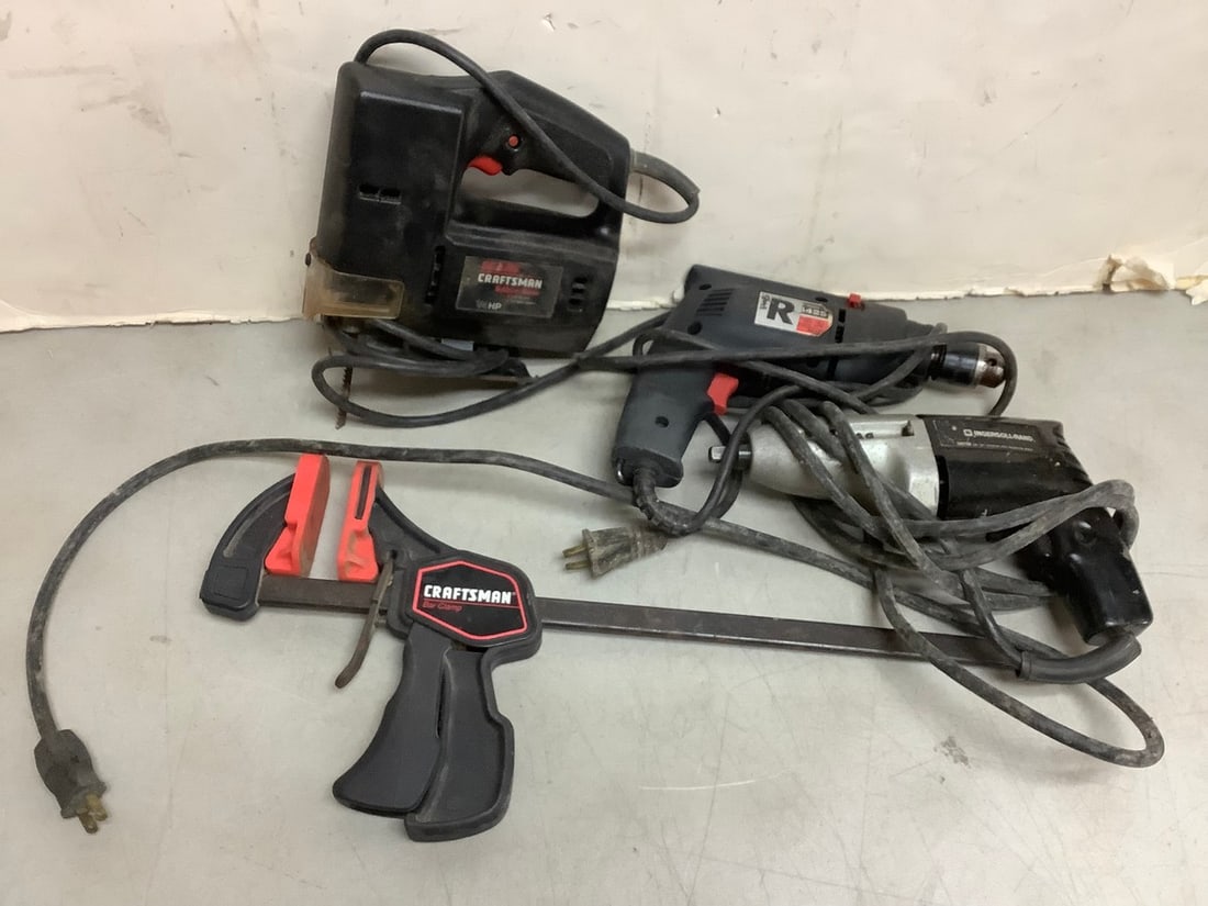 Craftsman Sabre Saw, Craftsman Bar Clamp, 8in Hammer Drill and more (1 of 1)