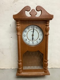 Framed collectible plates(13.5in.across) and wooden wall decor