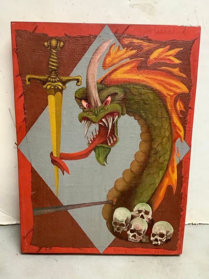 Abstract canvas artwork(18in.x24in.) (1 of 1)