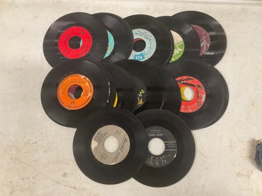 lot of various 45's