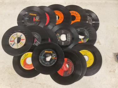 lot of various 45's