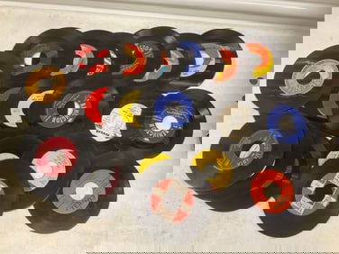 lot of various 45's