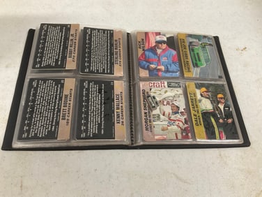 binder full of 93's and 94's NASCAR Trading Cards