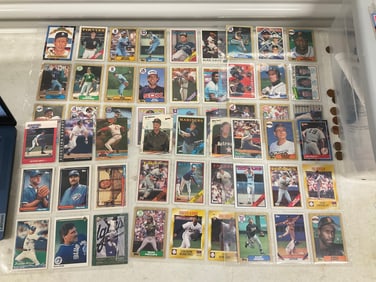 lot of various years baseball and sports cards