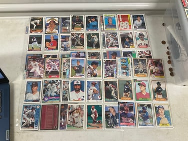 lot of various years baseball and sports cards