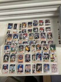 lot of various years baseball and sports cards