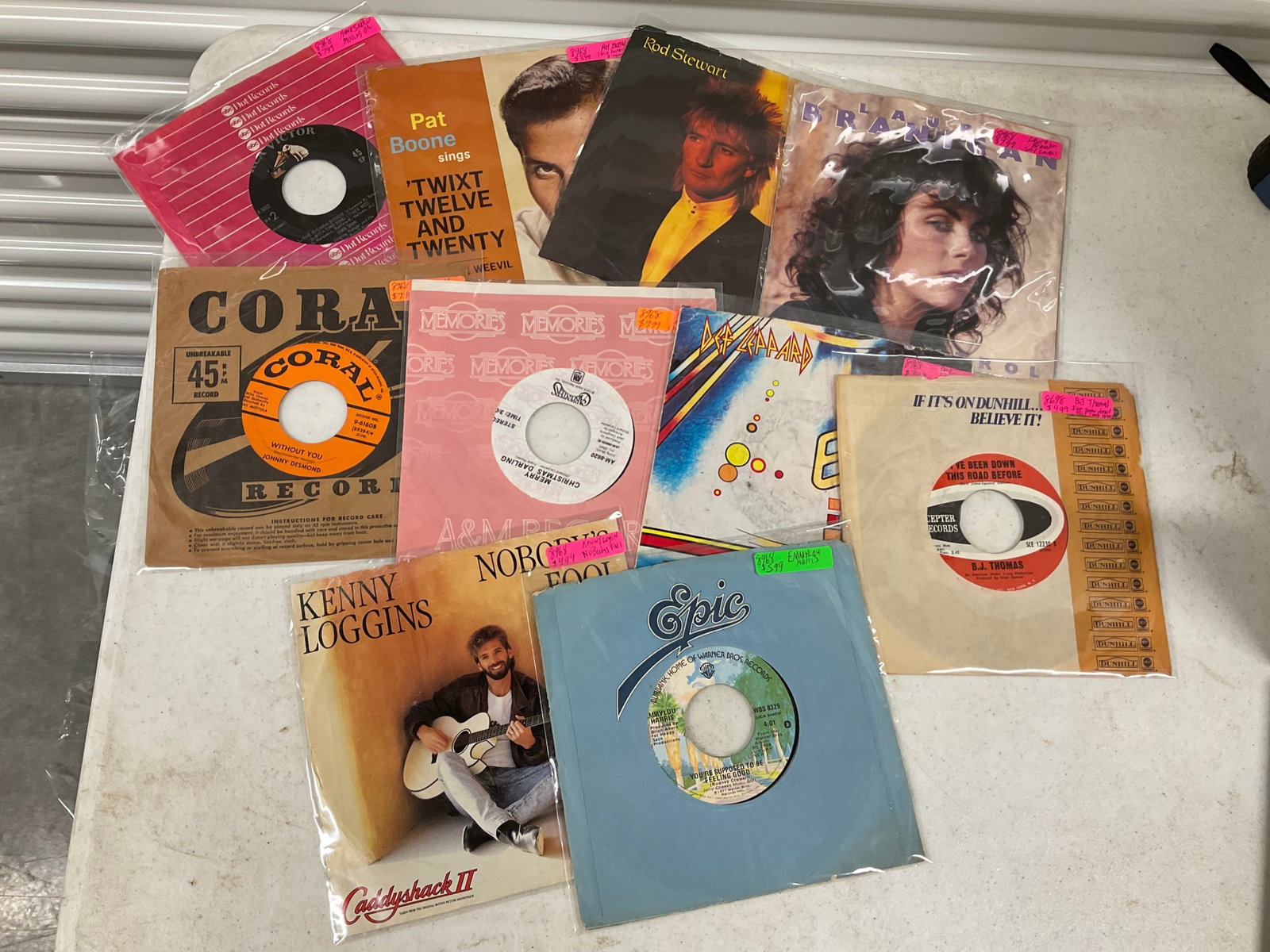 lot of various 45's: lot of various 45's