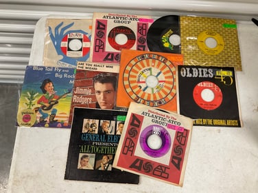 lot of various 45's