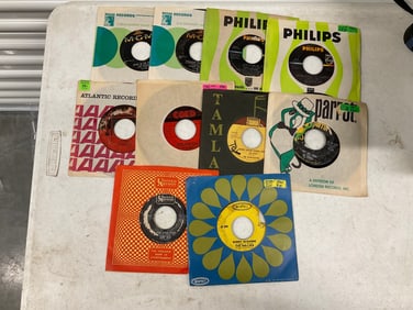 lot of various 45's