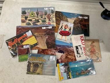 lot of various post cards and more