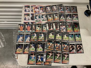 lot of various years baseball cards