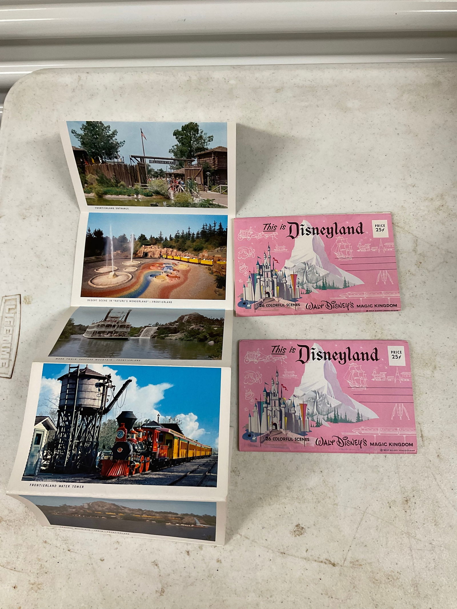 set of 2 this is disneyland postcard set (1 of 1)