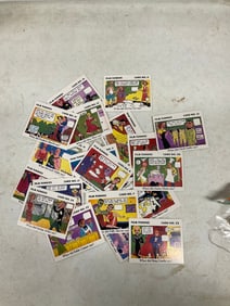 lot of film funnies 1984 cards