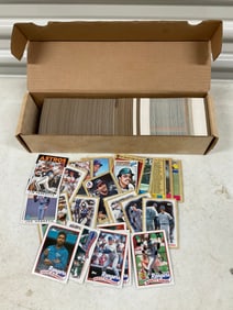 large amount  '87 and '89 various years baseball cards