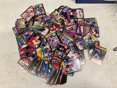 large amount of 1988 Donruss baseball cards