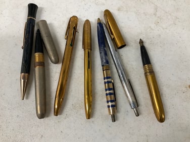 lot of vintage pens