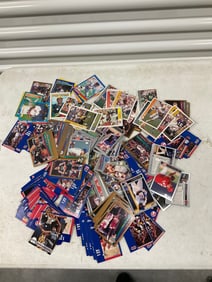 lot of various sports cards with various years