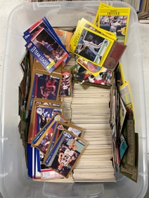 lot of various sports cards with various years