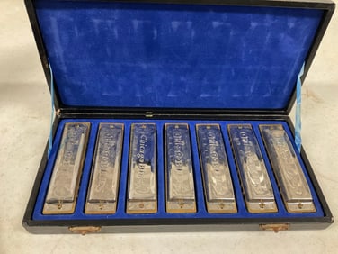 Chicago Blues Complete Harmonica Set