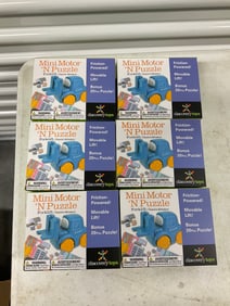 lot of 6 mini motor n puzzle games new in the box