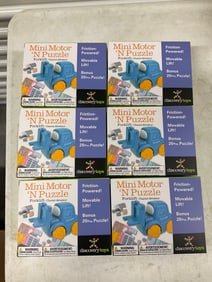 lot of 6 mini motor n puzzle games new in the box