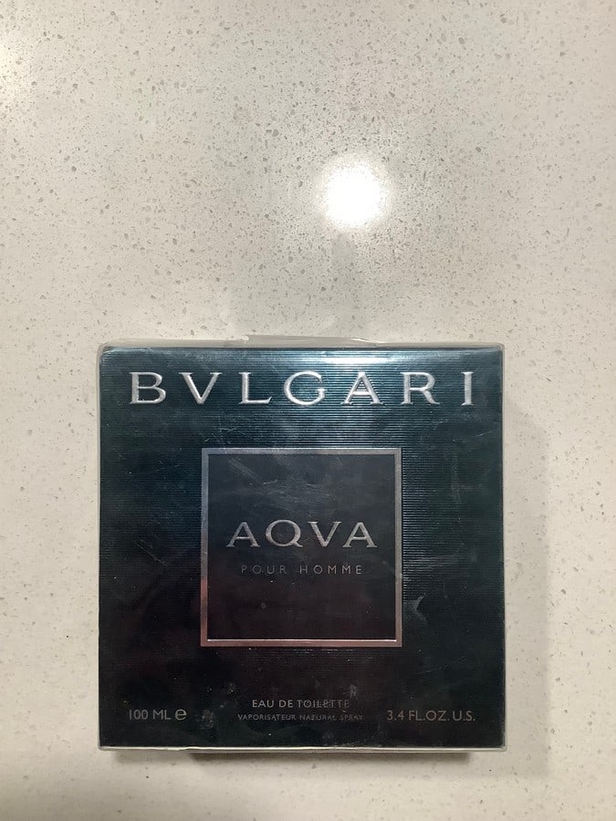 BVLGARI AQVA POUR HOMME 100 ml 3.4 fl oz sealed: BVLGARI AQVA POUR HOMME 100 ml 3.4 fl oz sealed