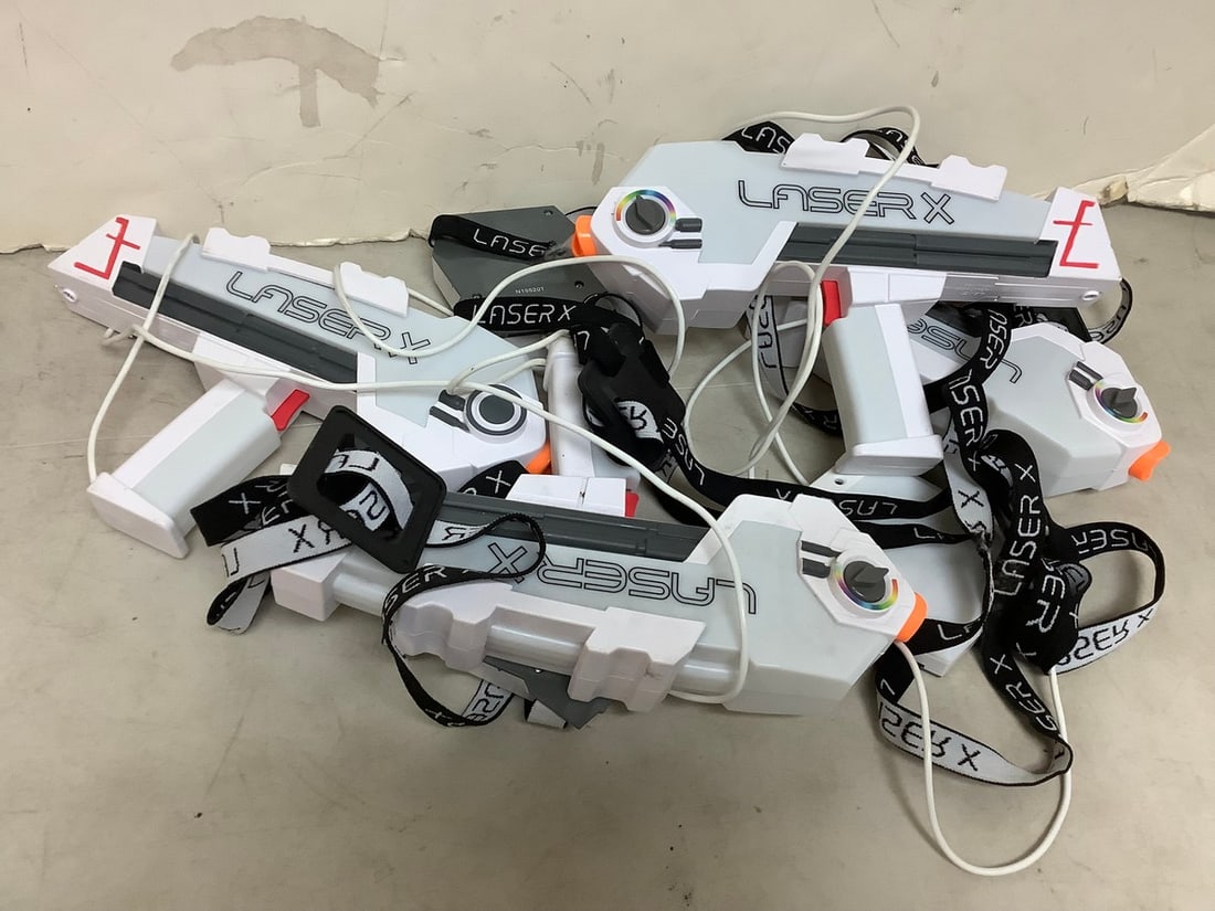 LASER X laser tag guns complete game: LASER X laser tag guns complete game
