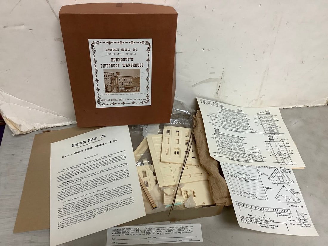 Bandout's fireproof warehouse buildable model: Bandout's fireproof warehouse buildable model