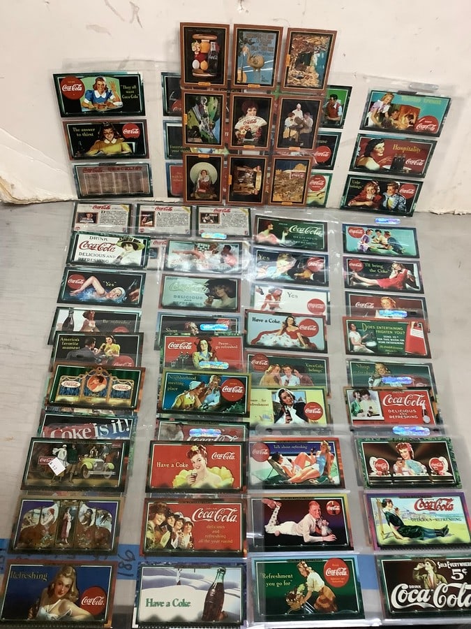 Vintage coca-cola cards: Vintage coca-cola cards