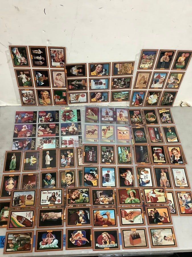 Vintage coca-cola cards: Vintage coca-cola cards