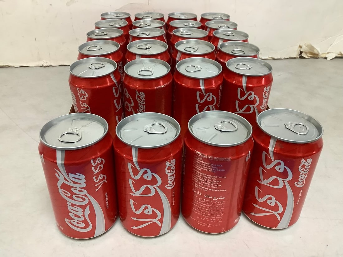 Hindi coca-cola cans 4.75in tall (1 of 1)