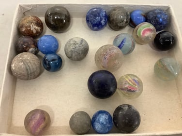 Vintage Clay & Other Early Marbles