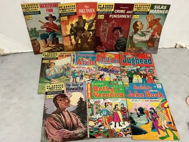 Vintage Comic Books (Archie and Classics Illustrated)