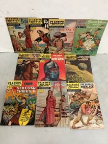 Vintage Classics Illustrated Comic Books