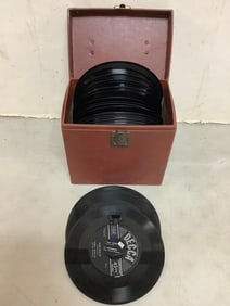 Vintage 45s (Henry Mancini, The Three Suns, Harry Horlick, and more)