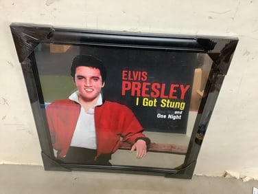 Framed Elvis Presley Decorative Mirror (18inx18in)