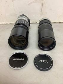 Various Camera Lens (Hoya and Nikon-300m)