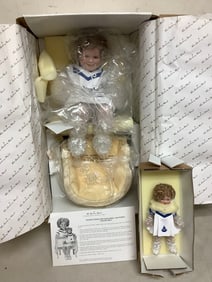 The Danbury Mint 'Sailor Girls' from the Shirley Temple 'Two of a Kind' Doll Collection