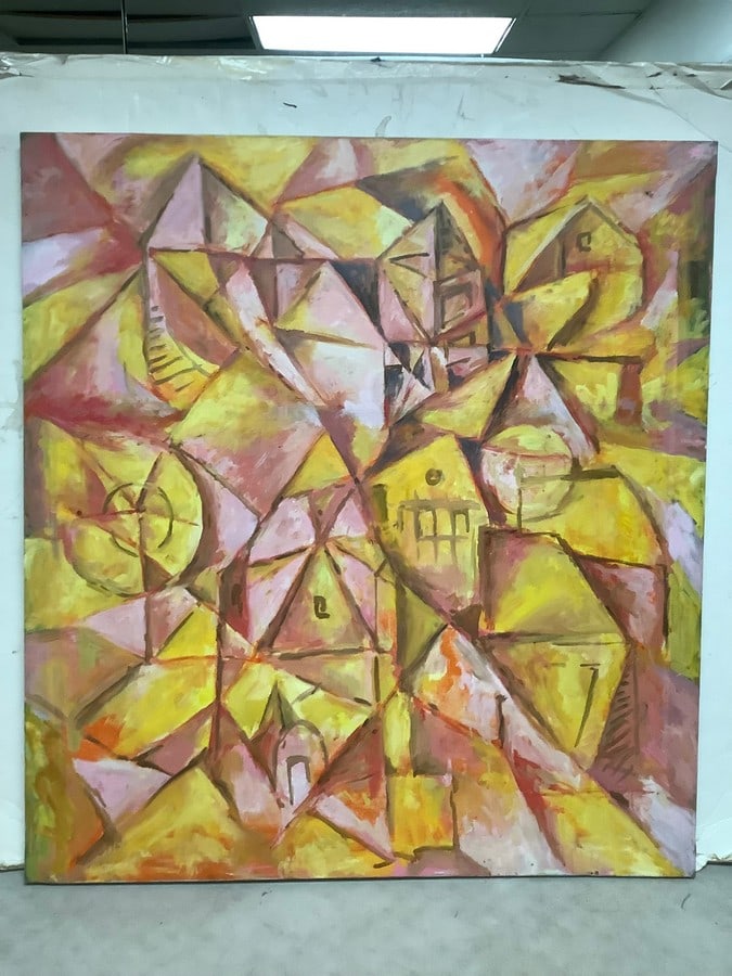 Abstract Canvas Artwork (36inx40in) (1 of 1)