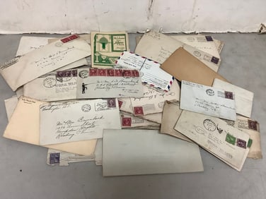 1930s Letters and Stamps