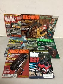 Various Magazines (Guns & Ammo, Shooting, Outdoor Life, and more)