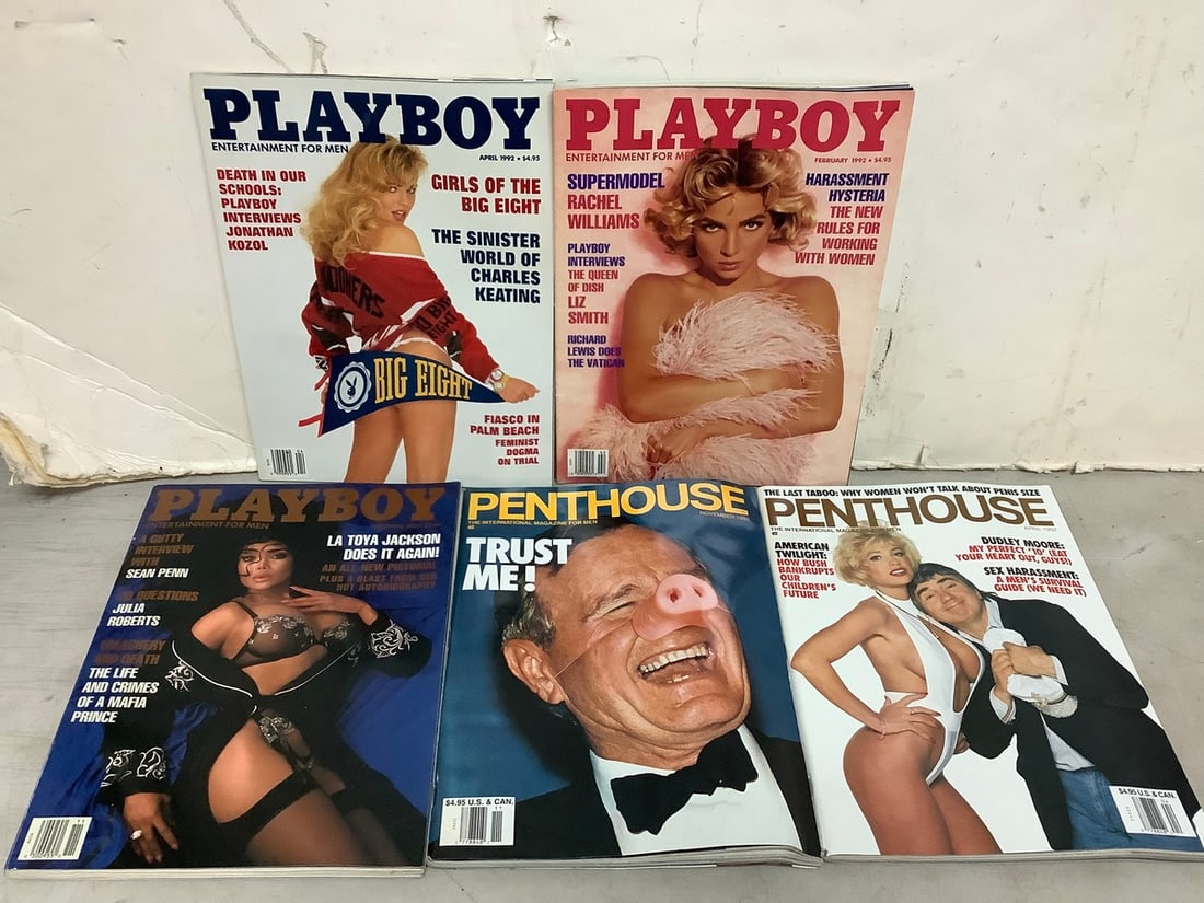 Various Adult Magazines (Playboy and Penthouse) (1 of 1)
