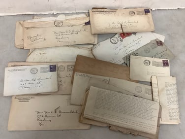 1930s Letters and Stamps