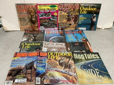 Various Magazines (Outdoor Life, American Hunter, Gun Dog, and more)
