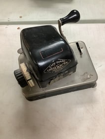 Vintage Safe-Guard check writer