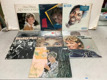 Vintage records(Anne Murray, Billy Ocean, Donna Summer, and more